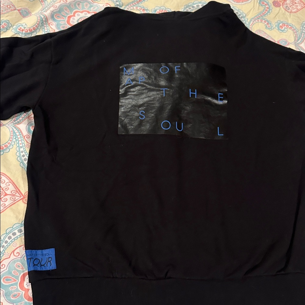 BTS Map of the Soul Tour Kpop Concert Hoodie Sweatshirt Size L - Picture 6 of 6